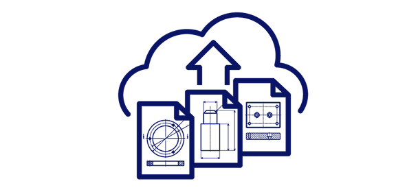 大量図面一括アップロード